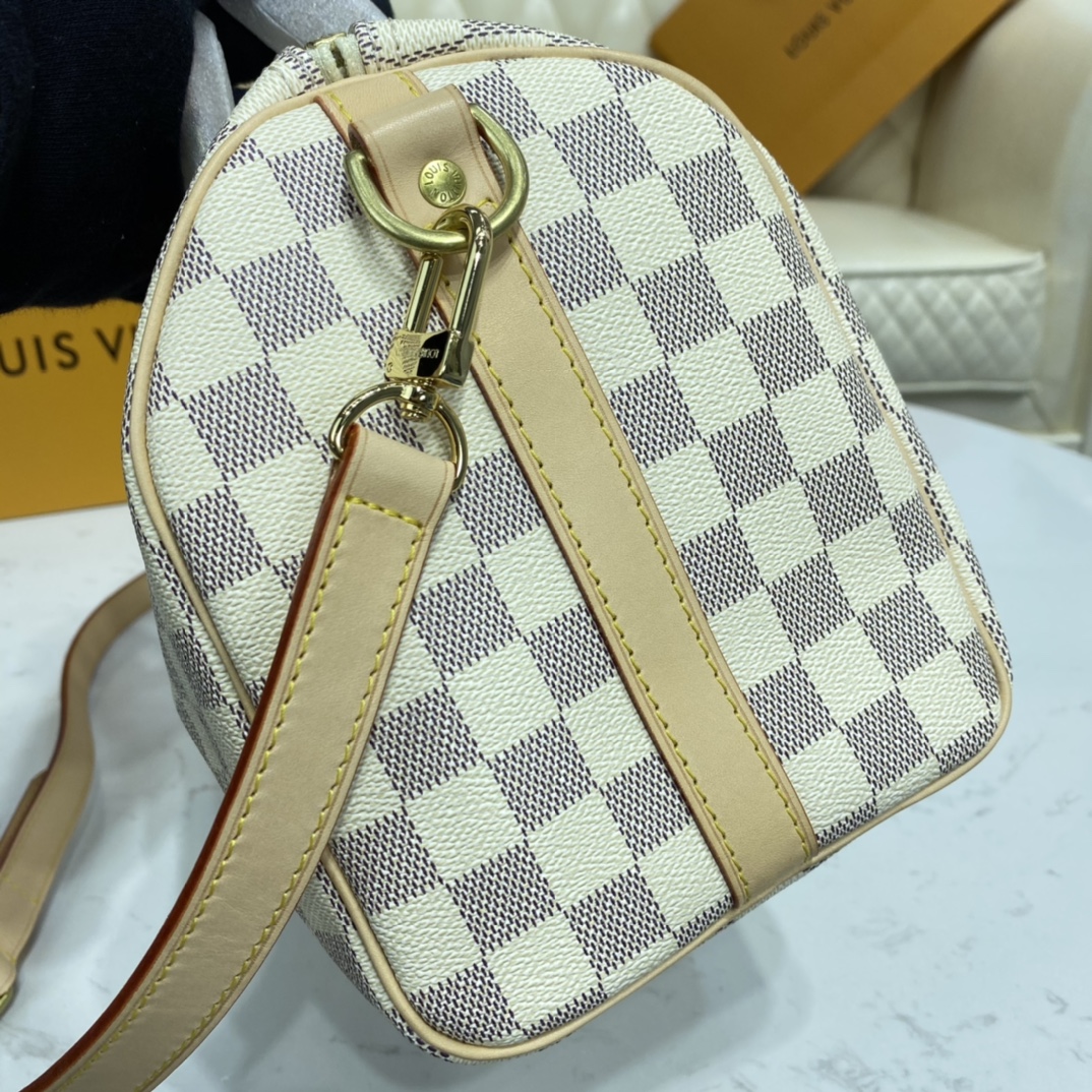 Louis Vuitton SPEEDY BANDOULIERE 25 Damier Ebene Handbag N41374